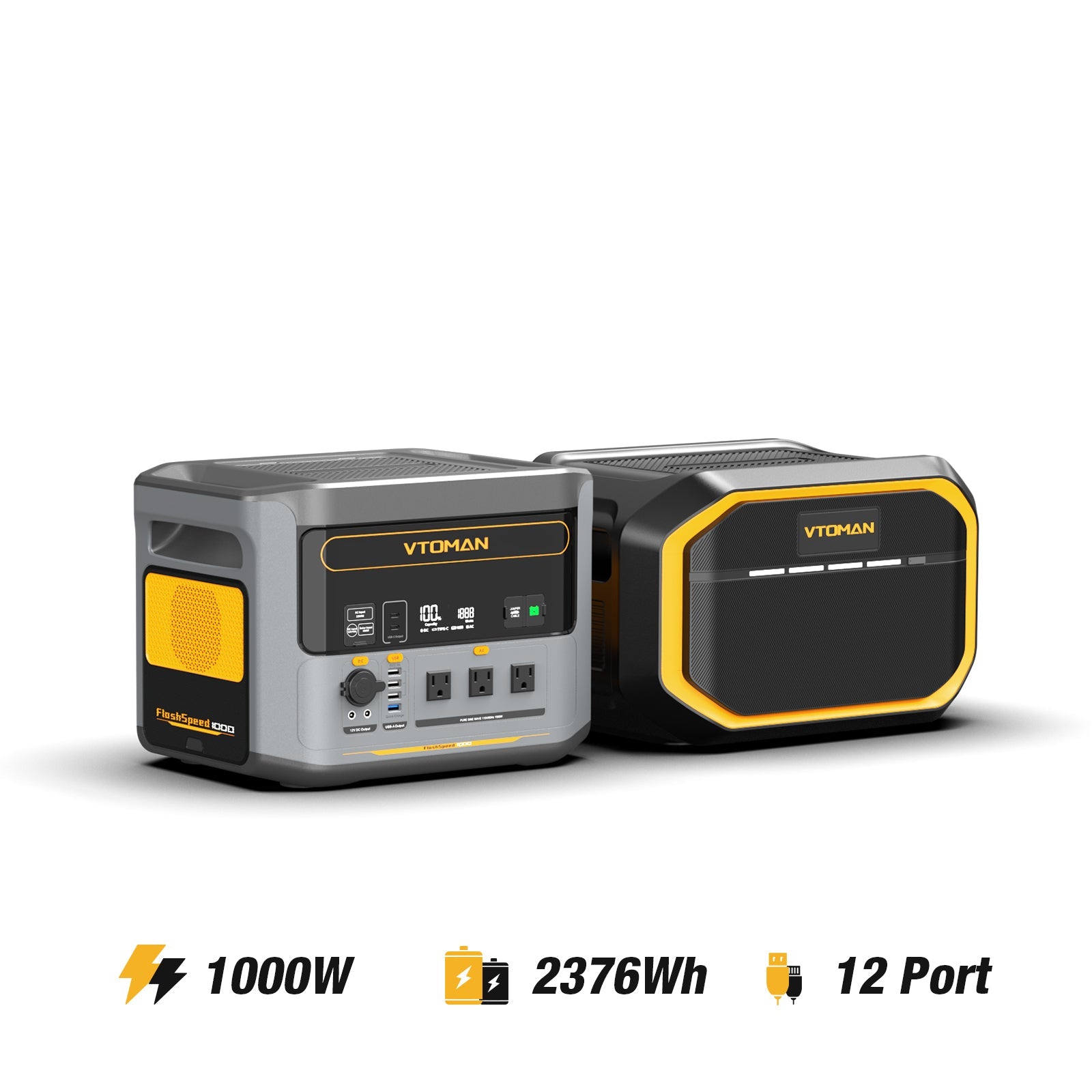 VTOMAN FlashSpeed 1000 Power Station 828Wh | 1000W