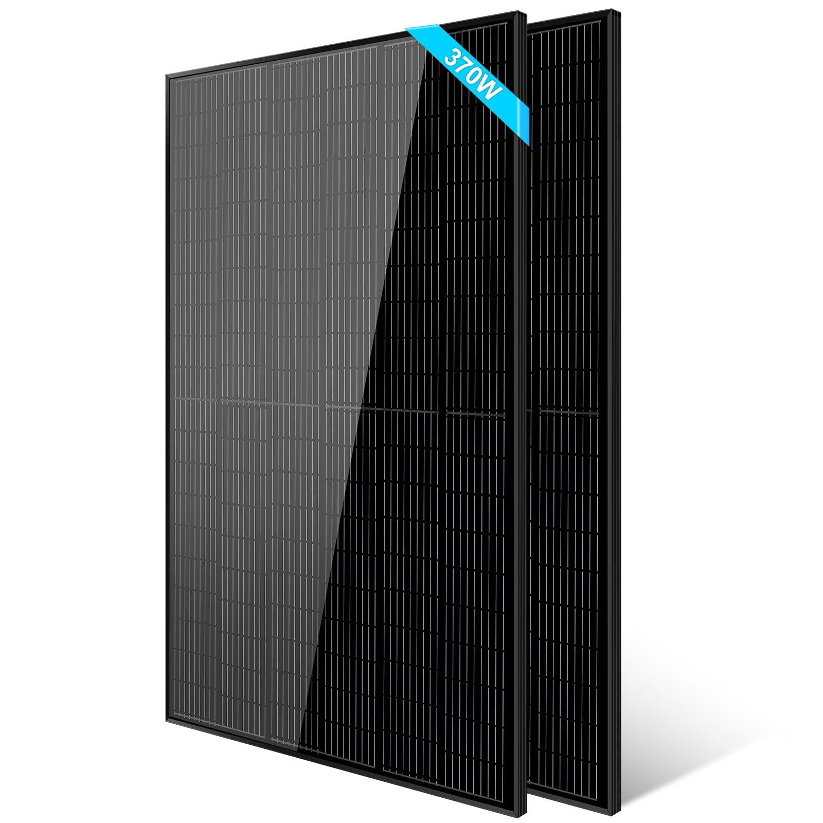 SunGold Power 370W Mono Black PERC Solar Panel Rigid Solar Panels SunGoldPower