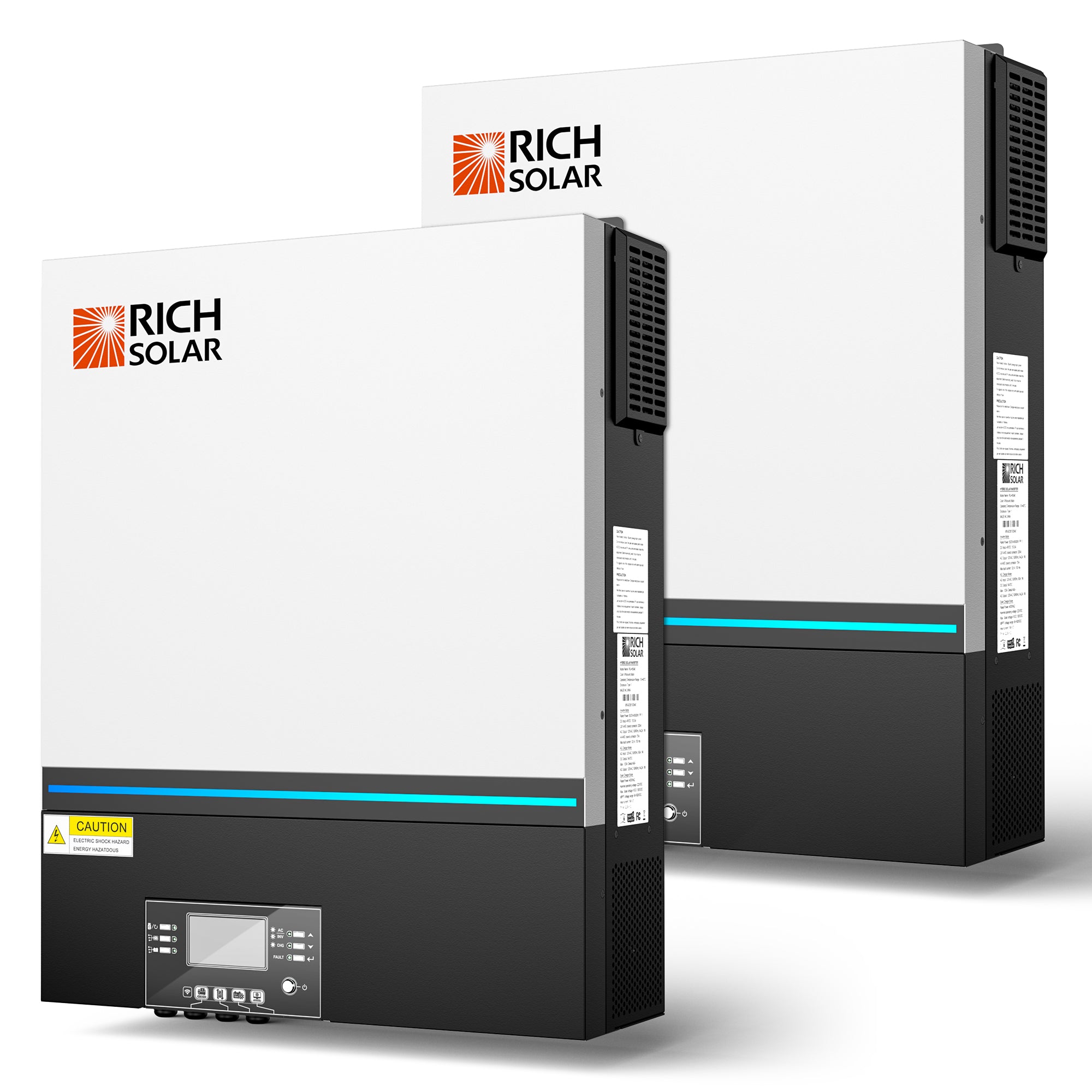 RICH SOLAR NOVA 6548 - 6500W 48V Off-Grid Hybrid Solar Inverter, UL Certified, Ideal for RVs, Cabins & Tiny Homes