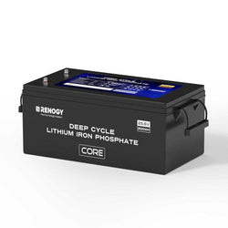 Renogy 24V 200Ah Core Series Deep Cycle Lithium Iron Phosphate Battery Batteries Renogy