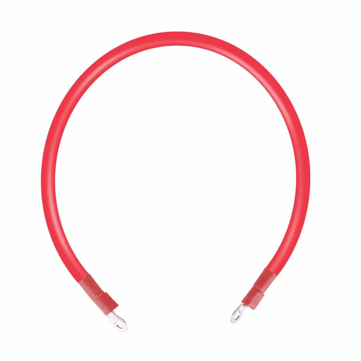 Renogy 2 Ft 4 AWG ANL Fuse Cable w/ Double Ring Terminals for 3/8 In Lugs Cable & Wire Renogy