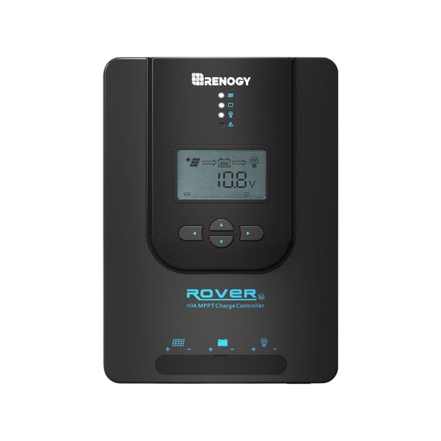 Renogy Rover Li 40 Amp MPPT Solar Charge Controller with Bluetooth Module Solar Charge Controllers Renogy
