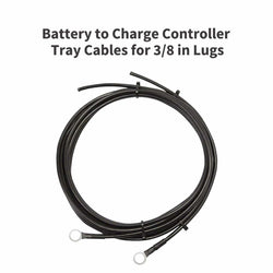 Renogy Battery to Charge Controller Tray Cables for 3/8 in Lugs Cable & Wire Renogy