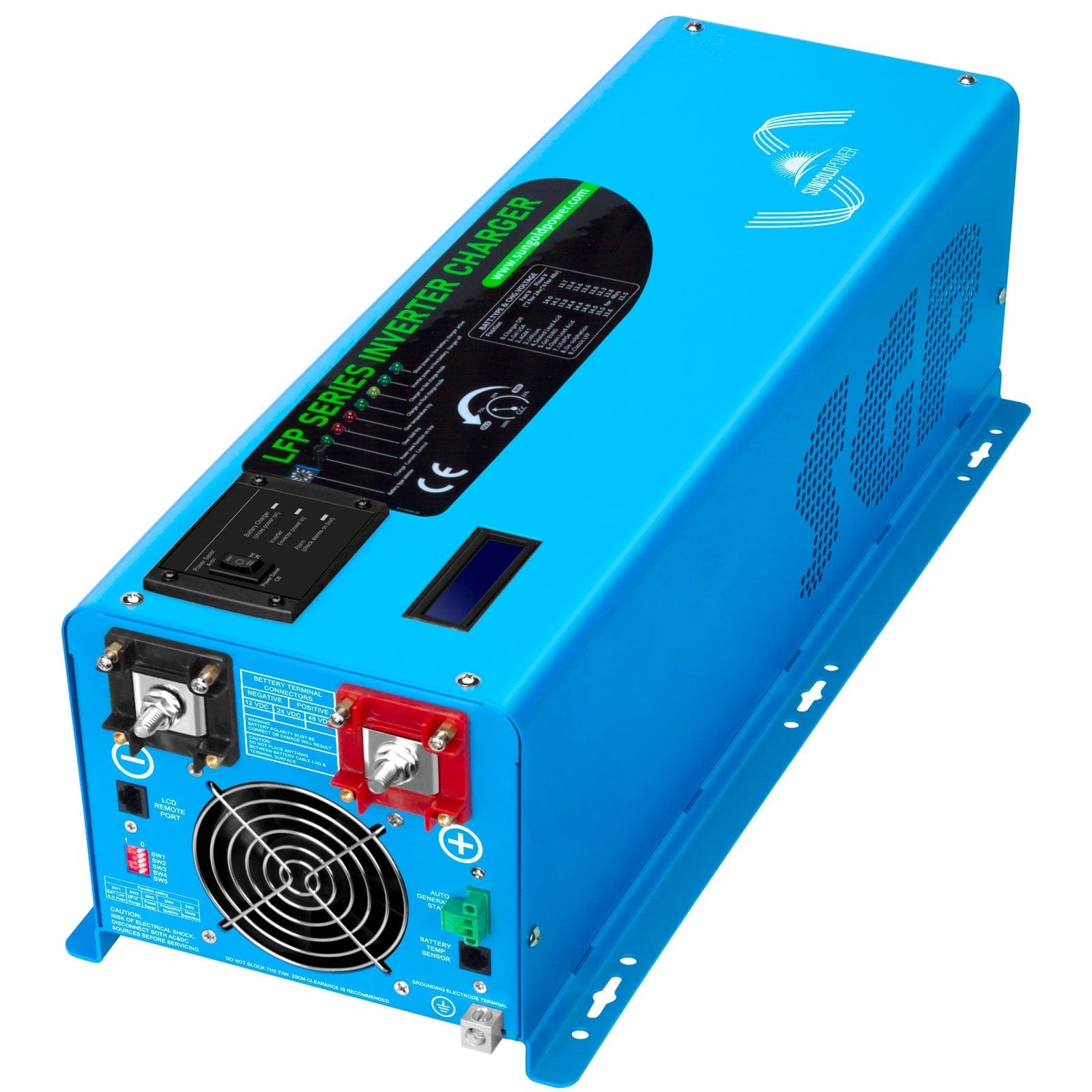 Sungold Power 4000W DC 24V Pure Sine Wave Inverter With Charger Off-Grid Inverters SunGoldPower 120V 120V Only Inverter(Brand New)