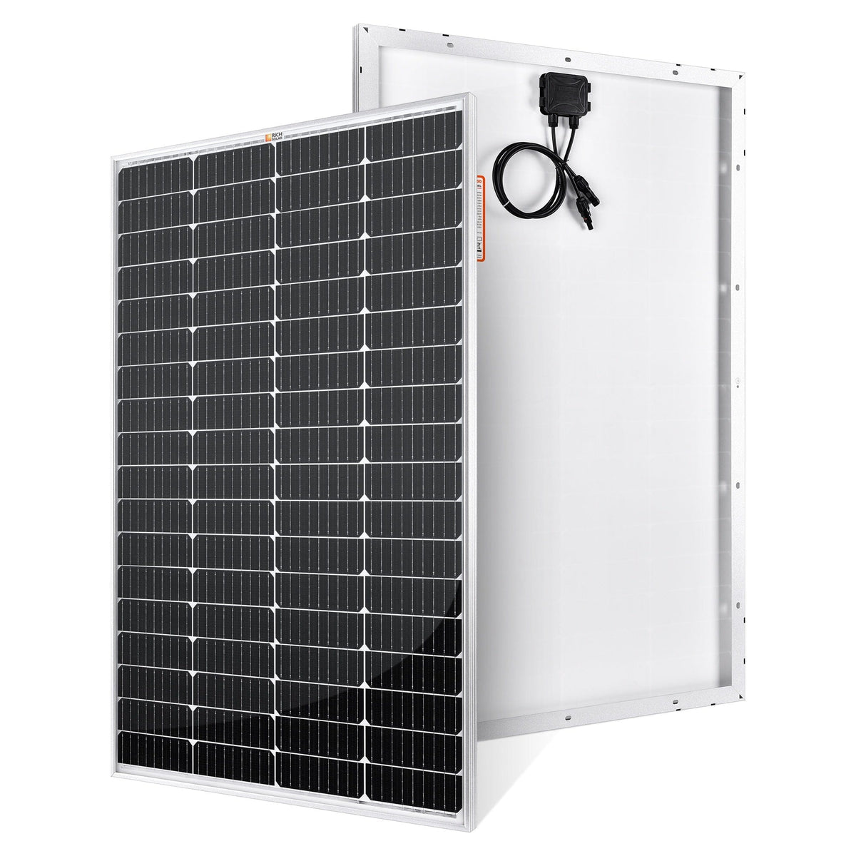 RICH SOLAR MEGA 150 | 150 Watt Solar Panel | Lightweight 12V Off-Grid Solar Panel for RVs, Cabins, Boats | 25-Year Output Warranty | UL Certified Rigid Solar Panels RICH SOLAR