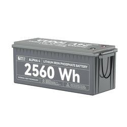 RICH SOLAR ALPHA 4 | 24V 100Ah LiFePO4 Battery | Powerful 24V Lithium Battery for RVs, Trailers, Vans, Boats, Off-Grid | 5,000 Lifetime Cycles | Bluetooth and Internal Heat Technology Batteries RICH SOLAR