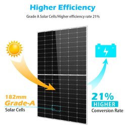 Sungold Power 450 Watt Monocrystalline PERC Solar Panels | PRE ORDER: End of June Rigid Solar Panels SunGoldPower