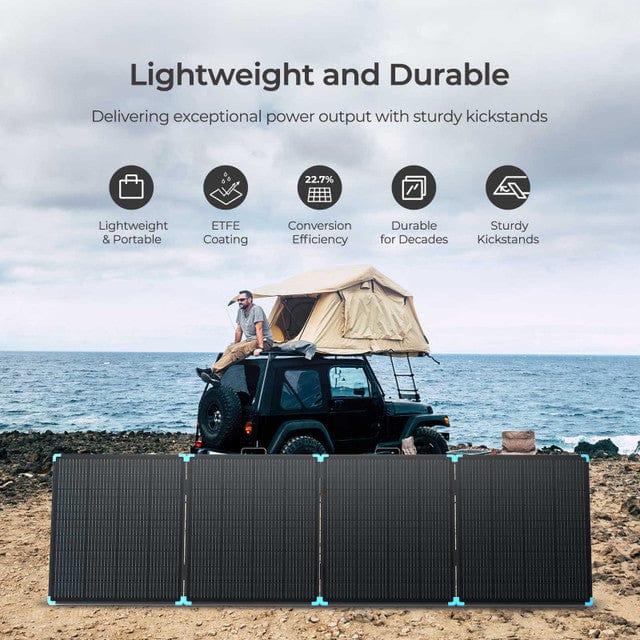 Renogy 400W Lightweight Portable Solar Suitcase Solar Panels Renogy