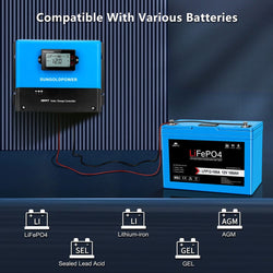 Sungold Power 60 Amp MPPT Solar Charge Controller Controllers SunGoldPower