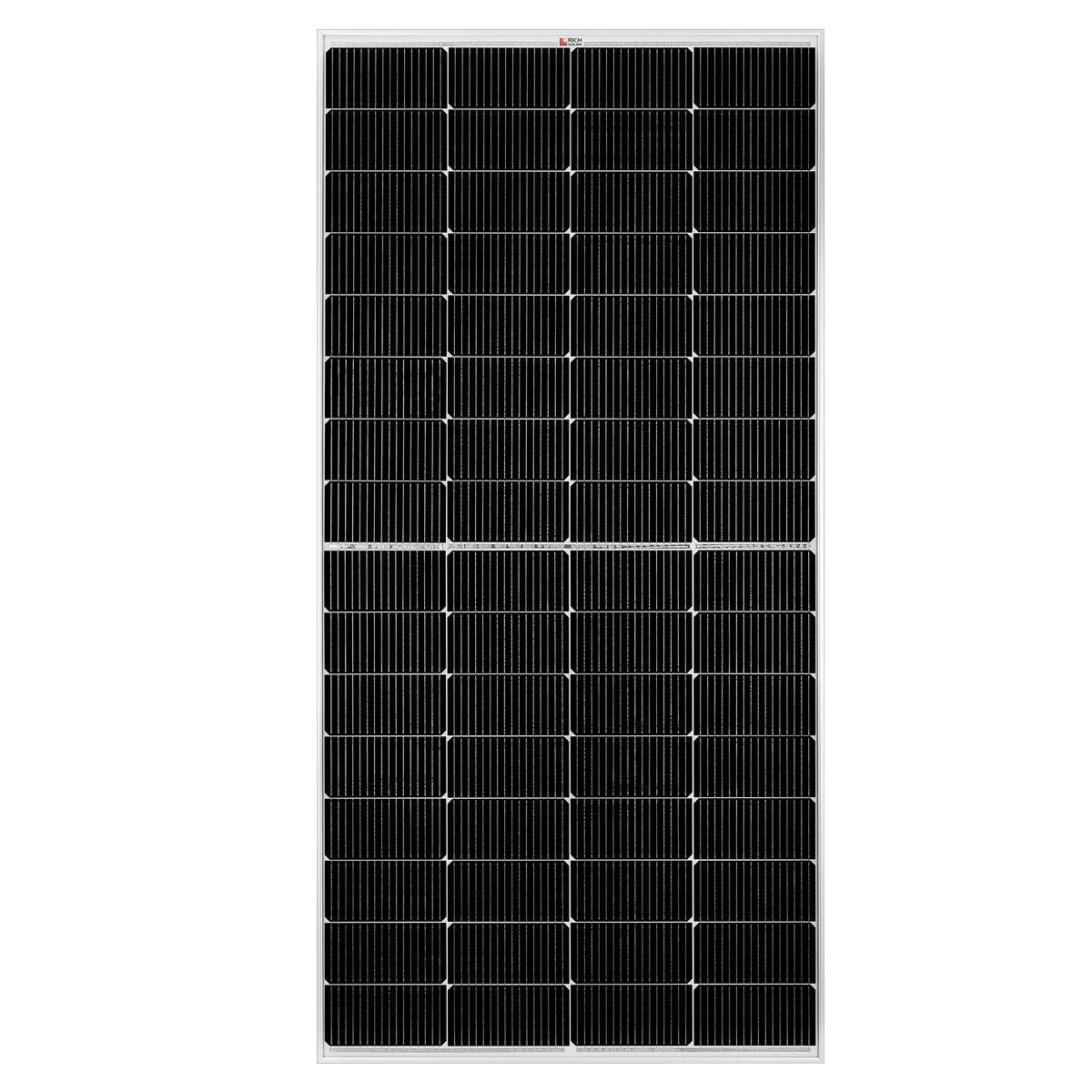RICH SOLAR MEGA 250 | 250 Watt Solar Panel | Premier 12V Off-Grid Solar Panel for RVs, Vans, Boats | 25-Year Output Warranty | UL Certified Rigid Solar Panels RICH SOLAR