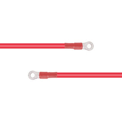 Renogy 2 Ft 4 AWG ANL Fuse Cable w/ Double Ring Terminals for 3/8 In Lugs Cable & Wire Renogy
