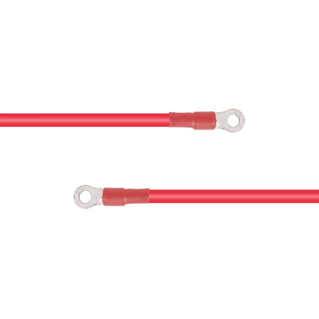 Renogy 2 Ft 4 AWG ANL Fuse Cable w/ Double Ring Terminals for 3/8 In Lugs Cable & Wire Renogy
