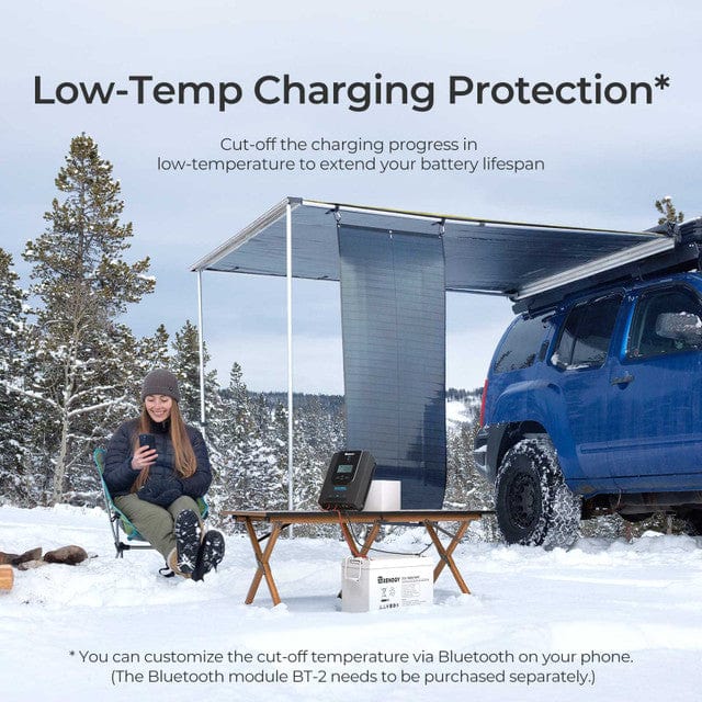 Renogy Rover Li 20 Amp MPPT Solar Charge Controller with Bluetooth Module Solar Charge Controllers Renogy