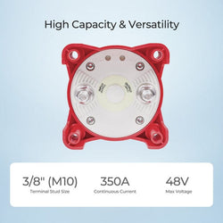 Renogy 350A Battery Switch Battery Switches Renogy