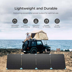 Renogy 220W Lightweight Portable Solar Suitcase Solar Panels Renogy