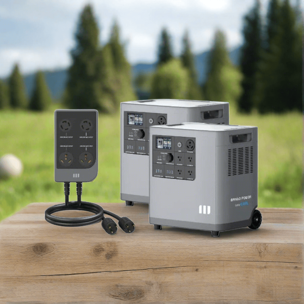 Mango Power 240V Power Kit | 2 x Mango Power E + 1 x mSocket Pro Solar Generators Mango Power