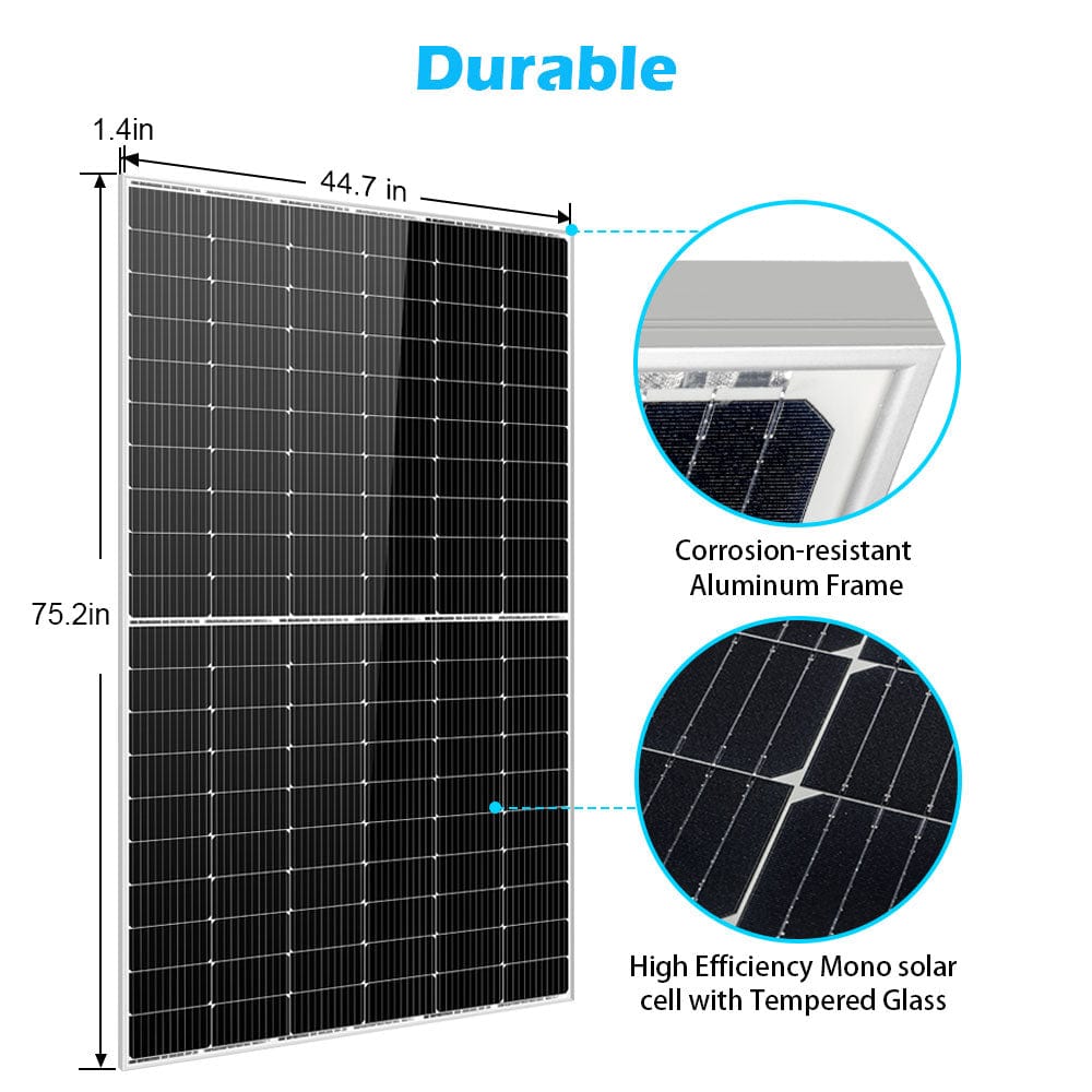 Sungold Power 450 Watt Monocrystalline PERC Solar Panels | PRE ORDER: End of June Rigid Solar Panels SunGoldPower