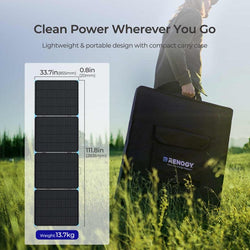 Renogy 400W Lightweight Portable Solar Suitcase Solar Panels Renogy