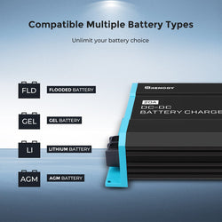 Renogy 12V 20A DC to DC On-Board Battery Charger DC To DC Chargers Renogy