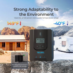 Renogy Rover Li 30 Amp MPPT Solar Charge Controller with Bluetooth Module Solar Charge Controllers Renogy