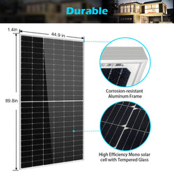 Sungold Power 550W MONO PERC SOLAR PANEL FULL PALLET (32 PANELS) Solar Panels by Pallet SunGoldPower