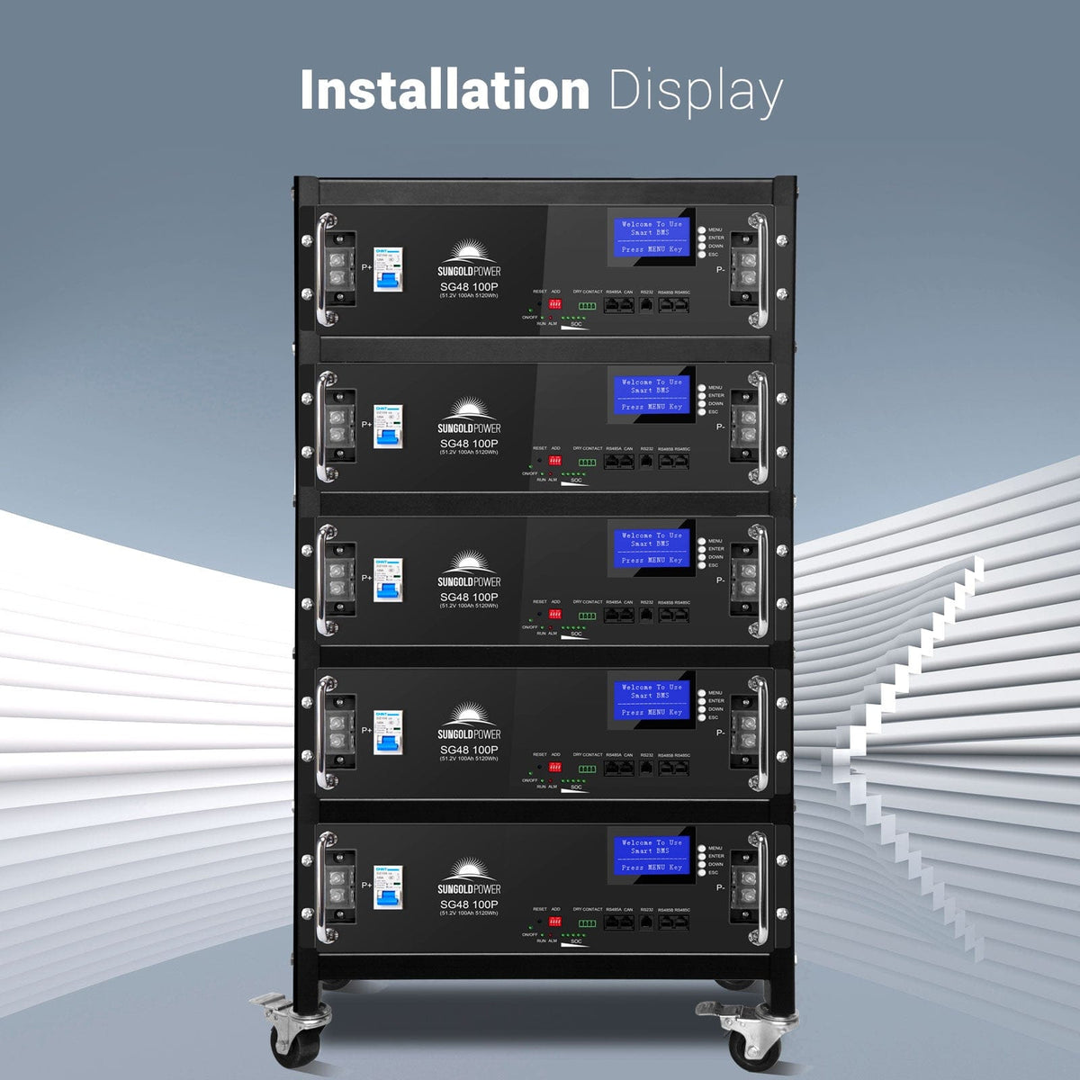 Sungold Power | Server Rack for SG48100P / SGH48100T Accessory SunGoldPower