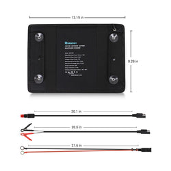 Renogy 10W Solar Battery Trickle Charger Maintainer Battery Maintainers Renogy