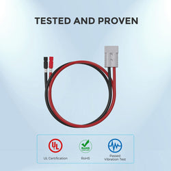Renogy 5FT 6AWG Anderson Adapter Cable (Anderson PP75 - Anderson SB120） Battery & Inverter Cables Renogy
