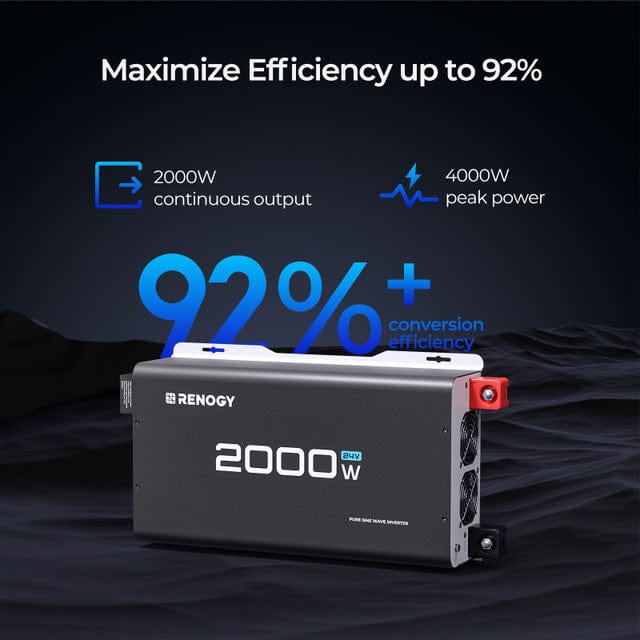 Renogy 2000W 24V Pure Sine Wave Inverter Inverters Renogy