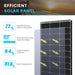 Renogy 100 Watt 12 Volt Monocrystalline Solar Panel Solar Panels Renogy