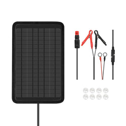 Renogy 5W Solar Battery Trickle Charger Maintainer Battery Maintainers Renogy