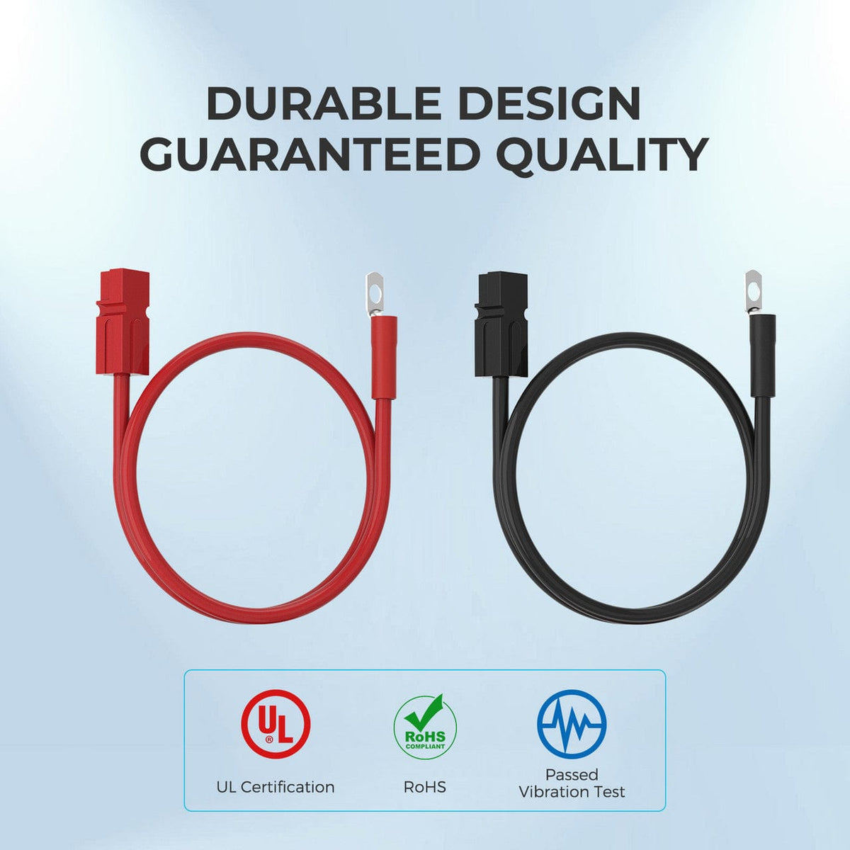 Renogy 5FT 6AWG Anderson Adapter Cable (Anderson PP75 - 3/8 in Lugs） Battery & Inverter Cables Renogy