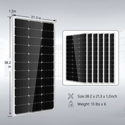 Sungold Power Off-Grid Solar Kit 3000W Inverter 12VDC 120V Output LifePO4 Battery 600 watt Solar Back Up Solar Kits SunGoldPower