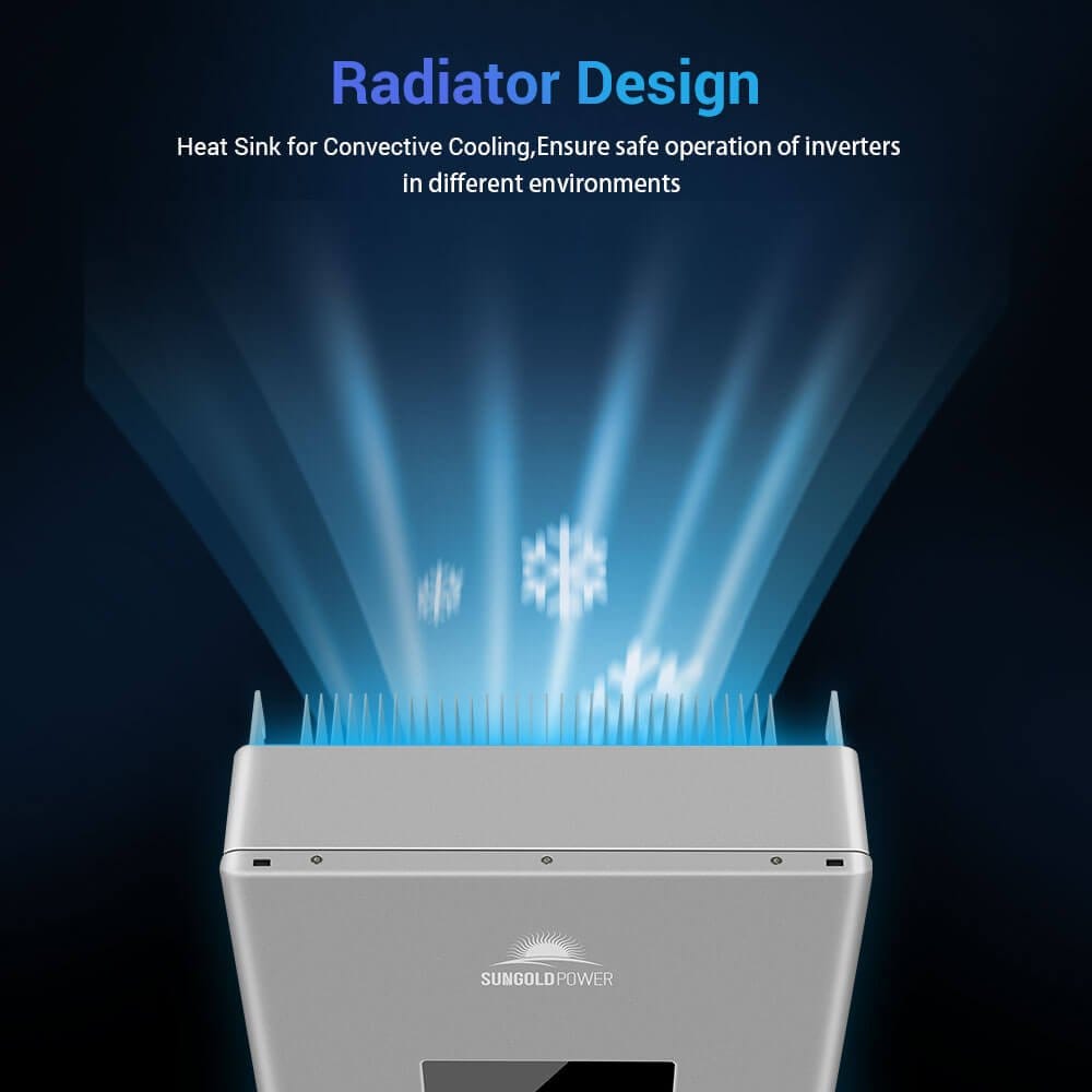 SunGold Power | High Voltage 11.4kW Hybrid Split Phase Inverter | APS Transmitter | SG11.4KHB-HV Hybrid Inverters SunGoldPower