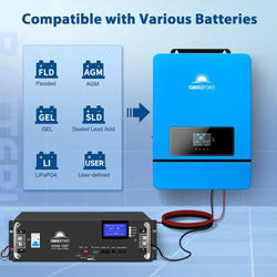 Sungold Power | 16KW 48V Split Phase Solar Inverter (2 Units Parallel) Hybrid Inverters SunGoldPower