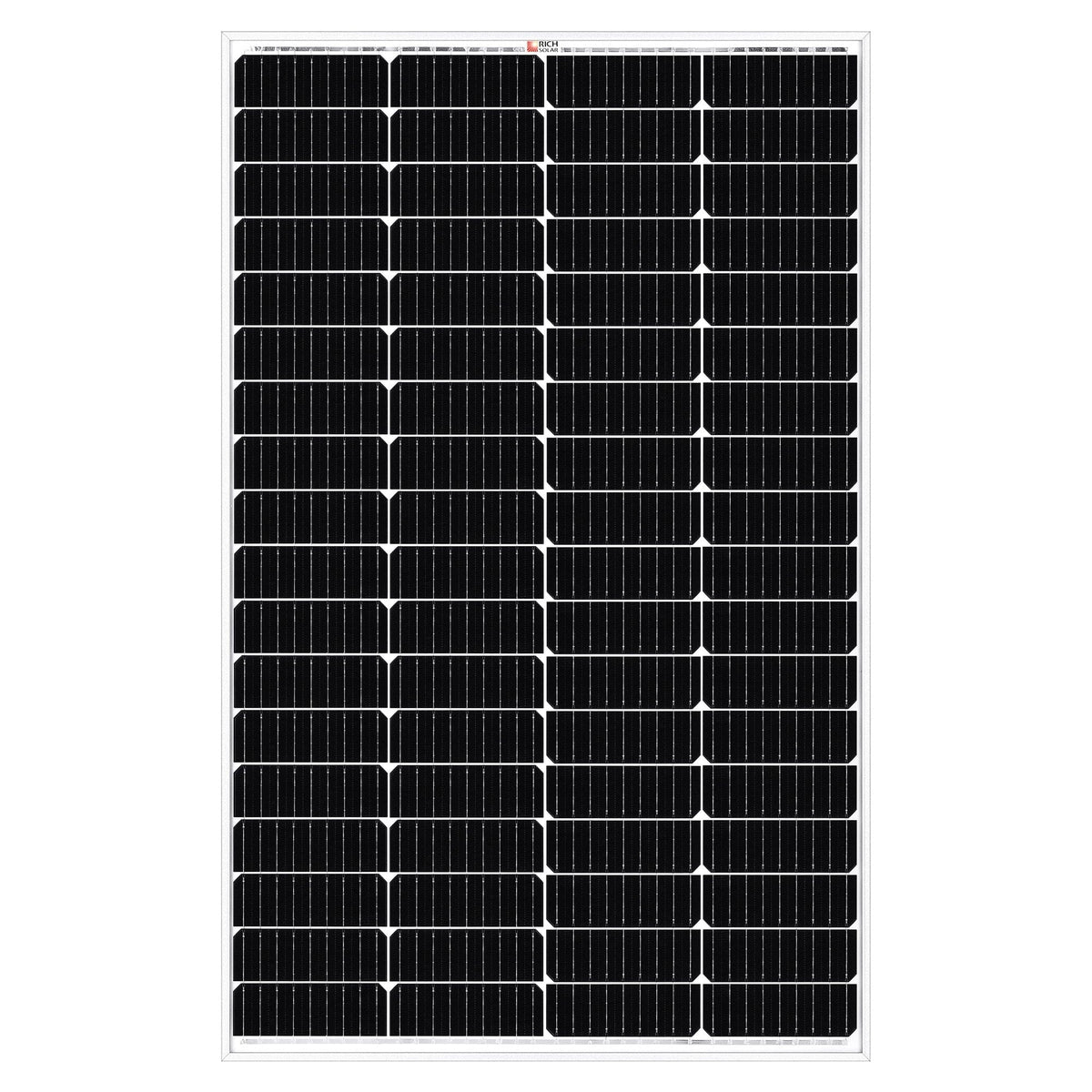 RICH SOLAR MEGA 150 | 150 Watt Solar Panel | Lightweight 12V Off-Grid Solar Panel for RVs, Cabins, Boats | 25-Year Output Warranty | UL Certified Rigid Solar Panels RICH SOLAR