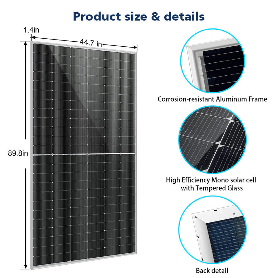 Sungold Power 560 Watt Bifacial N-Type Solar Panel