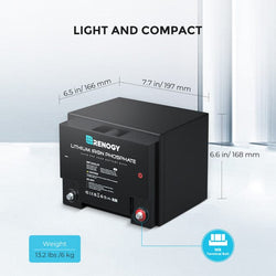 Renogy 24V 25Ah Lithium Iron Phosphate Battery Batteries Renogy