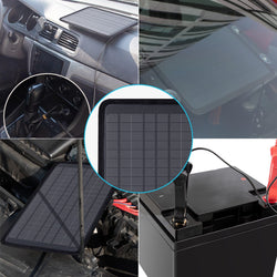 Renogy 5W Solar Battery Trickle Charger Maintainer Battery Maintainers Renogy