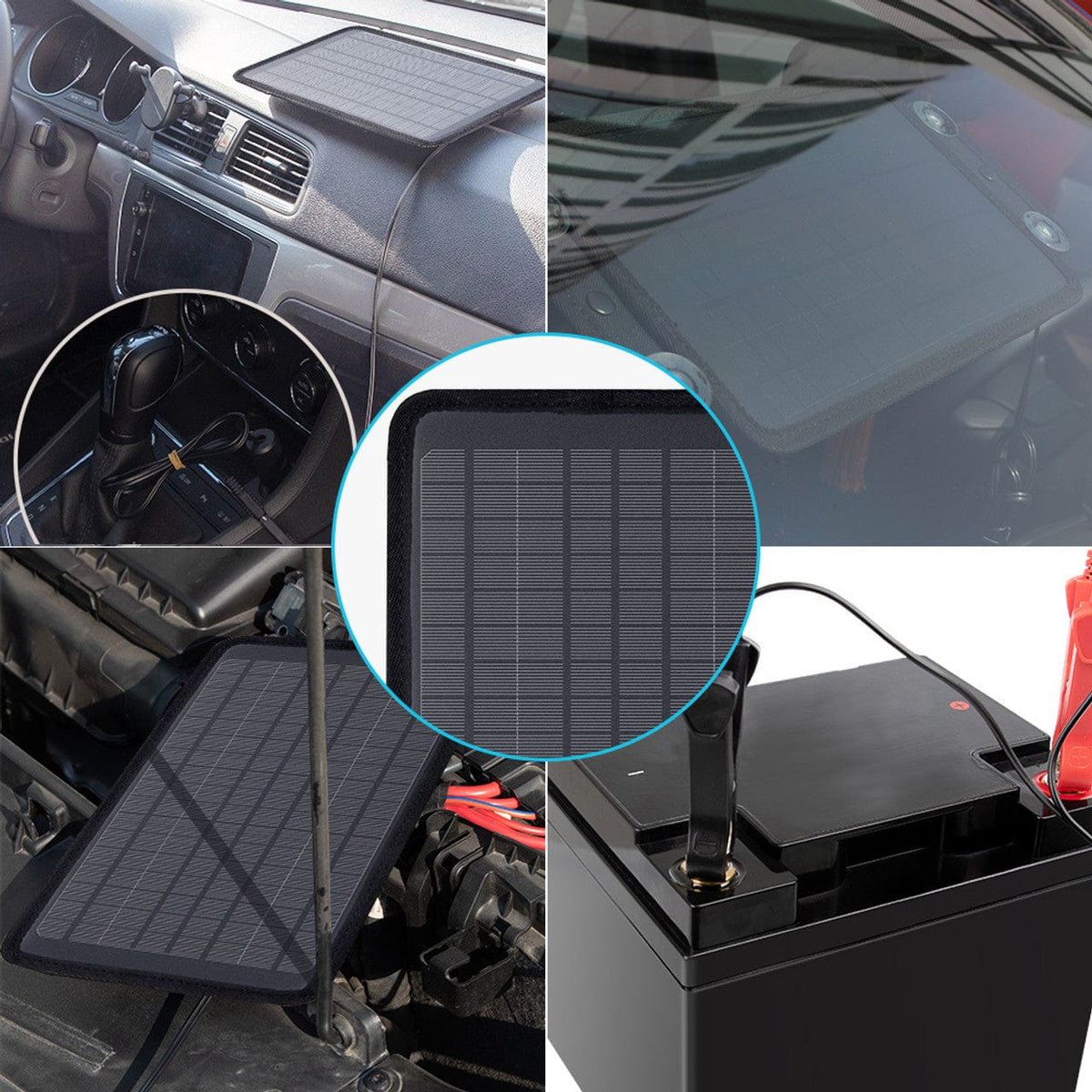 Renogy 5W Solar Battery Trickle Charger Maintainer Battery Maintainers Renogy