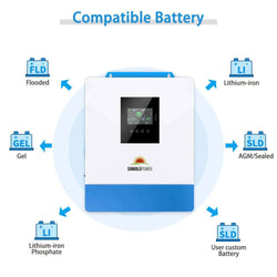 Sungold Power 5000W 48V Solar Charger Inverter Hybrid Inverters SunGoldPower