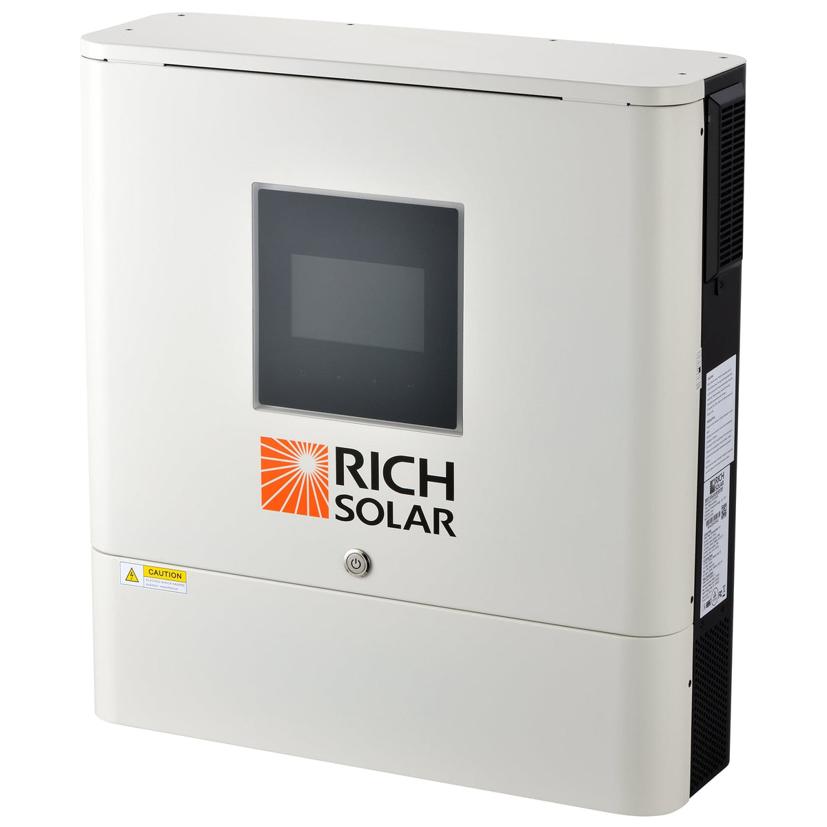RICH SOLAR NOVA 6500S | 6500 Watt (6.5kW) 48 Volt Off-Grid Hybrid Solar Inverter | Premium 6500W 48V Hybrid Inverter for Campers, Cabins, Tiny Homes, ADUs, RVs, Off-Grid | Huge LCD Touchscreen with Ambient Lights | UL Certified Hybrid Inverters RICH SOLAR