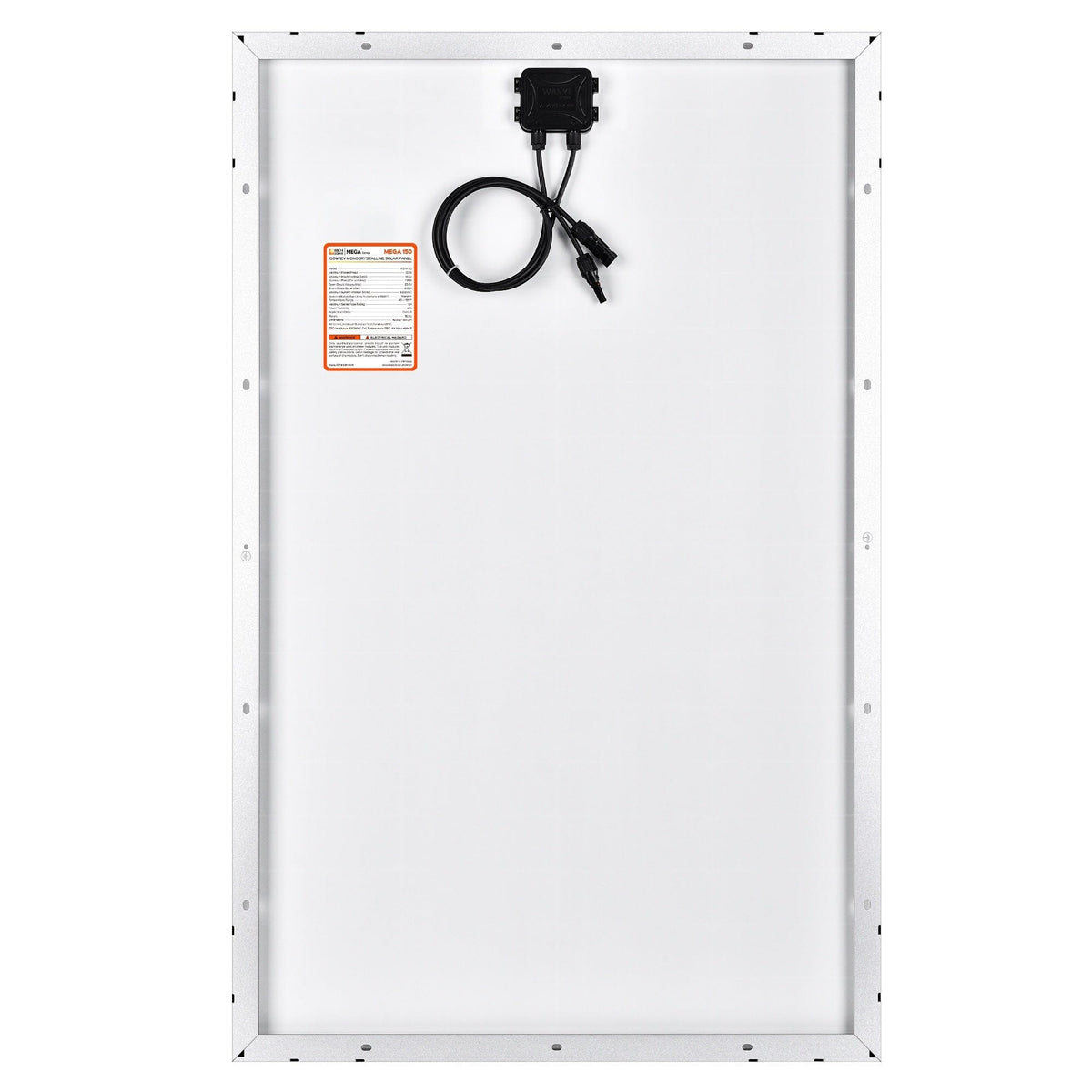 RICH SOLAR MEGA 150 | 150 Watt Solar Panel | Lightweight 12V Off-Grid Solar Panel for RVs, Cabins, Boats | 25-Year Output Warranty | UL Certified Rigid Solar Panels RICH SOLAR