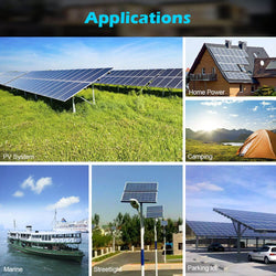 Sungold Power 550 Watt Monocrystalline PERC Solar Panel Rigid Solar Panels SunGoldPower