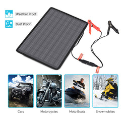 Renogy 10W Solar Battery Trickle Charger Maintainer Battery Maintainers Renogy