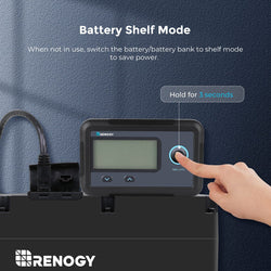 Renogy Monitoring Screen for Smart Lithium Battery Series Battery Monitors & Shunts Renogy