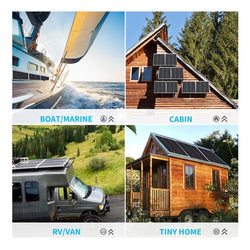 Renogy 50 Watt 12 Volt Monocrystalline Solar Panel Solar Panels Renogy