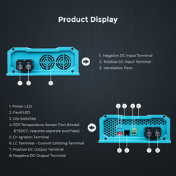 Renogy 12V 20A DC to DC On-Board Battery Charger DC To DC Chargers Renogy