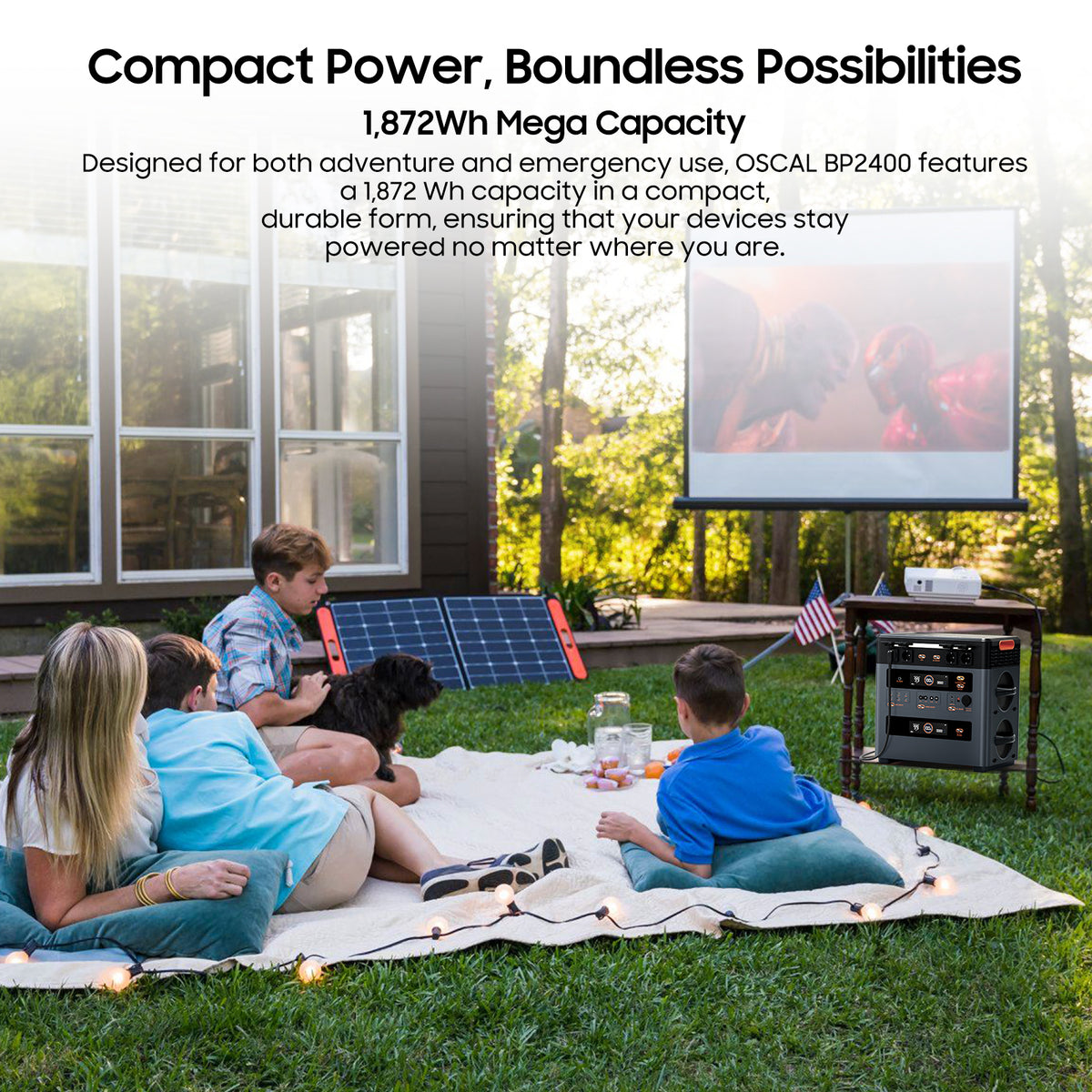 Oscal PowerMax 2400 | 2400W Portable Power Station