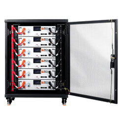 RICH SOLAR | ALPHA 5 | 48V 100Ah LiFePO4 Battery | Premium 48V Server Rack Lithium Battery for Residential, Commercial, Off-Grid | 7,000 Lifetime Cycles Server Rack Batteries RICH SOLAR 6 Batteries + Free Rack